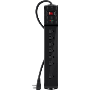 Belkin 7-Outlet Surge Protector with 6-foot Power Cord and Cable/Satellite Protection - 7 x AC Power - 2100 J