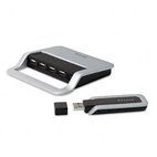 Belkin Cable-Free USB Hub, Up to 480MBps for USB 2.0 Devices BLKF5U301