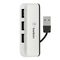 Belkin Travel 4-Port USB 2.0 Hub with Built-In Cable Management (White)
