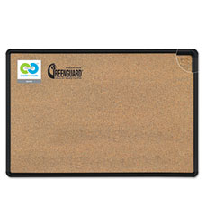 Best-Rite Black Splash-Cork Board, 72 x 48, Natural Cork, Black Frame BLT300PGT1
