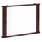 Best-Rite Conference Room Cabinet, Magnetic Dry Erase Board, 44 x 4 x 32, Mahogany BLT28060