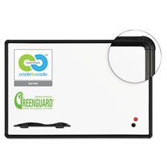 Best-Rite Green Rite Dry Erase Board, 36 x 24, White, Black Frame BLTE2H2PBT1