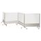 Best-Rite Mobile Double-Sided Marker Divider, 6 ft. x 6 ft., Aluminum Frame BLT74764