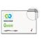 Best-Rite Porcelain Dry Erase Board, 72x48, Silver Aluminum Frame BLT2H2PG