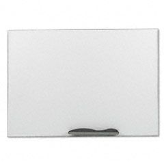 Best-Rite Ultra-Trim Magnetic Board, Dry Erase Porcelain/Steel, 48 x 33 3/4, White/Silver BLT2029C