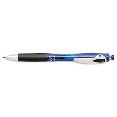 BIC AI Ballpoint Retractable Gel Pen, Blue Ink, Medium BICRAI11BE