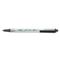 BIC Ecolutions Clic Stic Ballpoint Retractable Pen, Black Ink, Medium, Dozen BICCSEM11BK