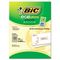 BIC ecolutions Mailing Labels, 1/2 x 1-3/4, Natural Tan, 2400/Box BICBRL8030NAT