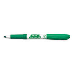 BIC Great Erase Grip Dry Erase Markers, Fine Point, Green, Dozen BICGDE11GN