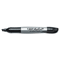 BIC Mark-It Permanent Marker, Chisel Tip, Tuxedo Black, Dozen BICGPMM11BK