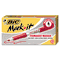 BIC Mark-It Permanent Markers, Fine Point, Rambunctious Red, Dozen BICGPM11RD