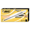 BIC Round Stic Ballpoint Stick Pen, Black Ink, Medium, Dozen BICGSM11BK