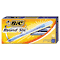 BIC Round Stic Ballpoint Stick Pen Blue Ink, Fine, Dozen BICGSF11BE