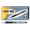 BIC Triumph 537RT Retractable Gel Roller Ball Pen, Black Ink, Medium, Dozen BICRTR5711BK