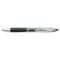 BIC Triumph 537RT Roller Ball Retractable Gel Pen, Black Ink, Fine, Dozen BICRTR5511BK