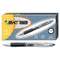 BIC Triumph 537RT Roller Ball Retractable Gel Pen, Black Ink, Fine, Dozen BICRTR5511BK