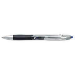 BIC Triumph 537RT Roller Ball Retractable Gel Pen, Blue Ink, Fine, Dozen BICRTR5511BE