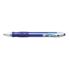 BIC Velocity Ballpoint Retractable Pen, Blue Ink, Medium, Dozen BICVLG11BE