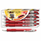 BIC Velocity Ballpoint Retractable Pen, Red Ink, Medium, Dozen BICVLG11RD