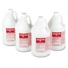 Big D Industries Enzym D Digester Liquid Deodorant, Lemon, 1 gal, 4/Carton BGD1500