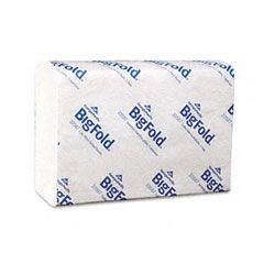 BigFold Z-Fold Replacement Paper Towels, 10 1/5 x 10 4/5, 220/Pack, 10/Carton GEP33587