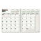 Blueline Blueline DuraGlobe Monthly Planner, Flex Cover, 8-7/8 x 7-1/8, Blue, 2012-2014 REDC23082T