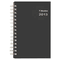 Blueline Blueline DuraGlobe Monthly Planner, Hard Cover, 8-7/8 x 7-1/8, Black, 2012-2014 REDC23041T
