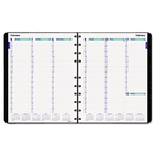 Blueline Blueline MiracleBind Weekly Planner, 11 x 9 1/16, Black, 2012 REDCF595081T
