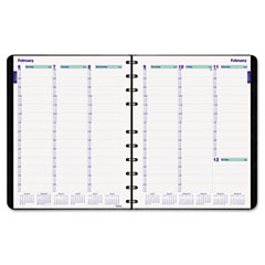 Blueline Blueline MiracleBind Weekly Planner, 11 x 9 1/16, Black, 2012 REDCF595081T