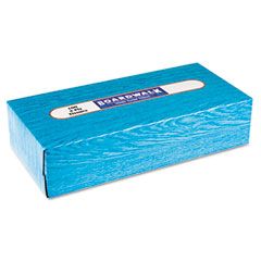 Boardwalk Facial Tissue, Flat Box, 100 Sheets/Box, 30 Boxes/Carton BWK6500