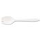 Boardwalk Mediumweight Polypropylene Cutlery, Spork, White, 1000/Carton BWKYFWQW