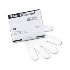 Boardwalk Polyethylene Disposable Food Handling Gloves, Medium, 1000/Carton BWK370M