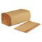 Boardwalk Singlefold Paper Towels, Brown, 9 x 9 9/20, 250/Pack, 16/Carton BWK6210