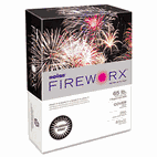 Boise FIREWORX Colored Cover Stock, 65 lbs., 8-1/2 x 11, Flashing Ivory, 250 Sheets CASMP2651IY
