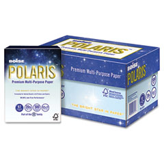 Boise POLARIS Copy Paper, 8 1/2 x 14, 20lb White, 5,000 Sheets/Carton CASPOL8514