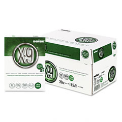 Boise X-9 Copy 3-Hole Punched Paper, 92 Brightness, 20lb, Ltr, White, 5000/Carton CASOX9001P