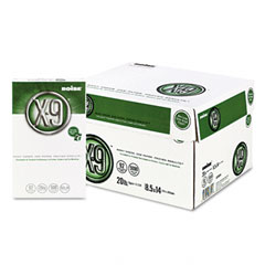 Boise X-9 Copy Paper, 92 Brightness, 20lb, 8-1/2 x 14, White, 5000 Sheets/Carton CASOX9004