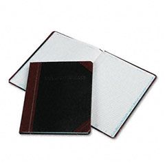 Boorum & Pease Laboratory Notebook, Record Rule, 10-3/8 x 8-1/8, White, 150 Sheets ESSL21150R