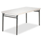 Bridgeport Endura Molded Resin Folding Table, Rectangular, 60w x 30d, Off-White/Bronze CSC36159ECB1