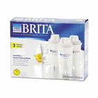 Brita Pitcher Replacement Filters, 3/Pack COX35503