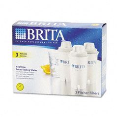 Brita Pitcher Replacement Filters, 3/Pack COX35503