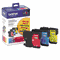 Brother LC613PKS (LC-61) Ink, 500 Page-Yield, 3/Pack, Cyan; Magenta; Yellow BRTLC613PKS