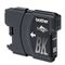 Brother LC61BK (LC-61BK) Ink, 500 Page-Yield, Black BRTLC61BK