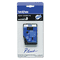 Brother P-Touch TC Tape Cartridge for P-Touch Labelers, 3/8w, White on Blue BRTTC64Z1