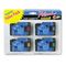 Brother P-Touch TC Tape Cartridges for P-Touch, 1/2w, Black on Red/Blue/Yellow/Green, 4/Pack BRTTC50