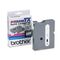 Brother P-Touch TX Tape Cartridge for PT-8000, PT-PC, PT-30/35, 1/2w, White on Clear BRTTX1351