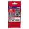 Brother P-Touch TZe Extra-Strength Adhesive Laminated Labeling Tape, 1/2w, Black on Clear BRTTZES131