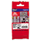 Brother P-Touch TZe Extra-Strength Adhesive Laminated Labeling Tape, 1w, Black on Clear BRTTZES151