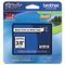 Brother P-Touch TZe Standard Adhesive Laminated Labeling Tape, 3/8w, Black on White BRTTZE221