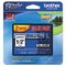 Brother P-Touch TZe Standard Adhesive Laminated Labeling Tapes, 1/2w, Black on Clear, 2/Pack BRTTZE1312PK